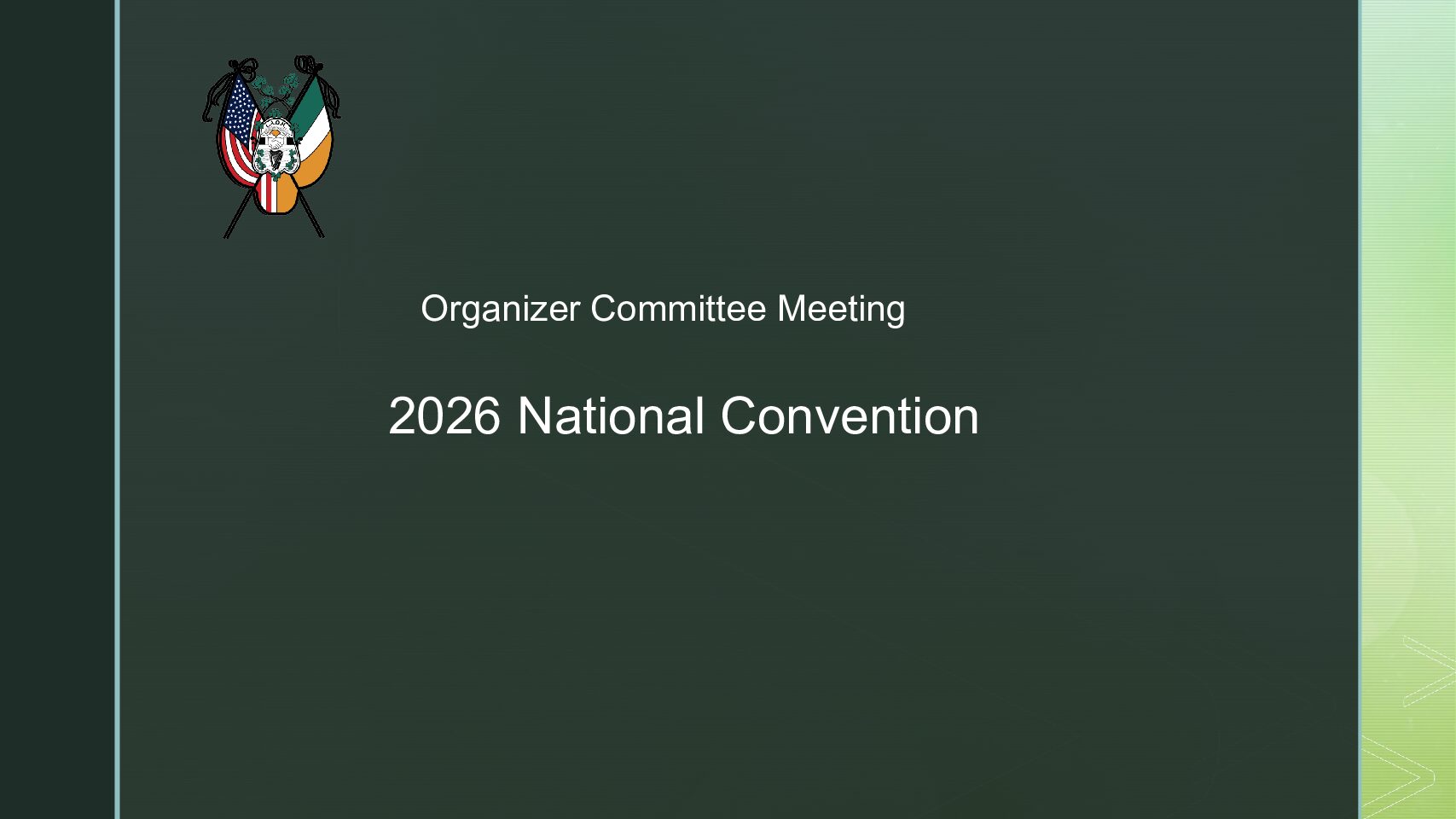 Orgnizer Meeting for Convention (1)